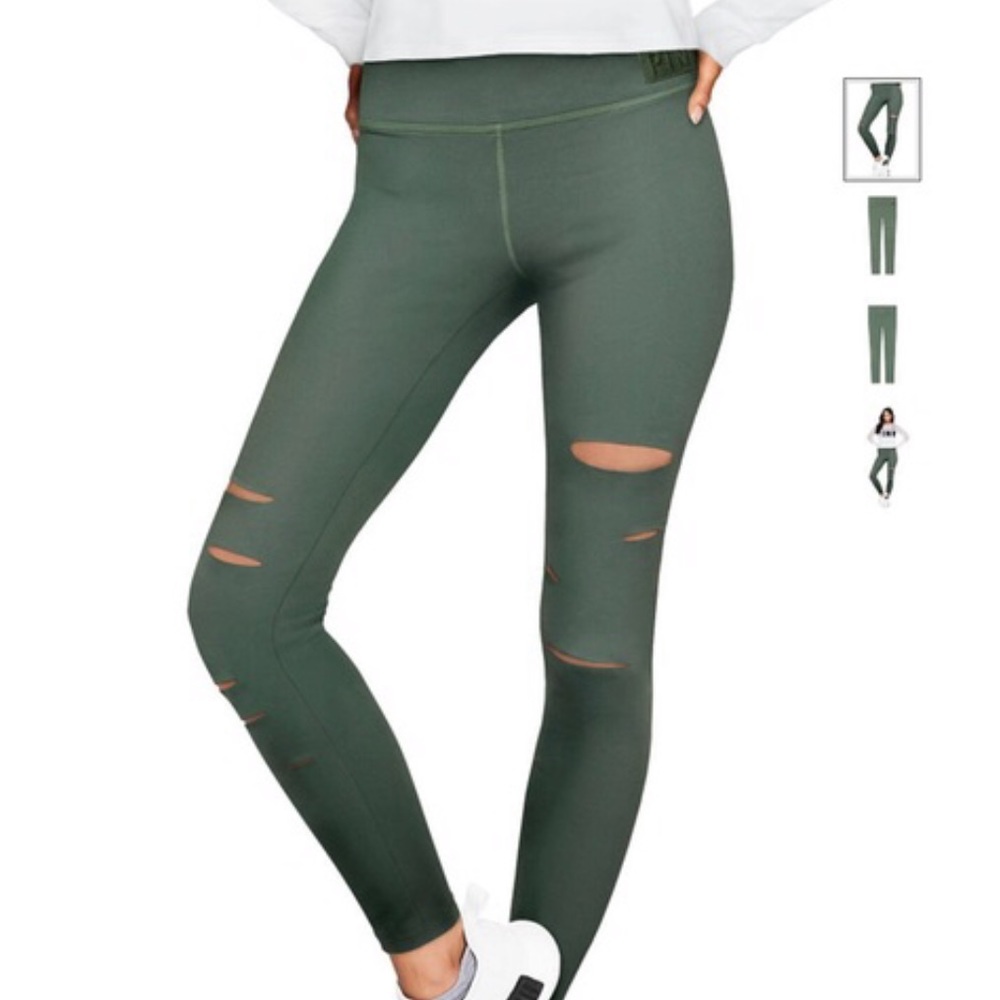 Victoria's Secret PINK Ultimate Slashed Legging